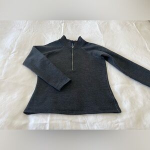 Kuhl | Women’s Small | Dark Gray 1/2 Zip Wool Blend Pullover | Fleece